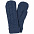Варежки Heat Trick, синий меланж с логотипом в Самаре заказать по выгодной цене в кибермаркете AvroraStore