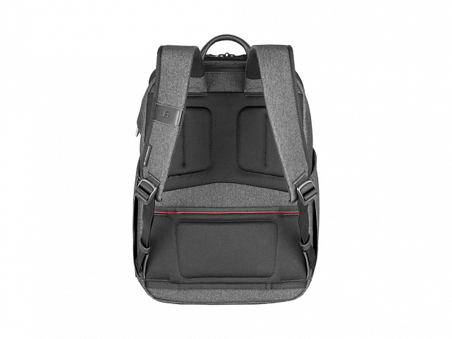 Рюкзак VICTORINOX Architecture Urban2 City Backpack 14'', серый, полиэстер / кожа, 30x19x42 см, 17 л с логотипом в Самаре заказать по выгодной цене в кибермаркете AvroraStore