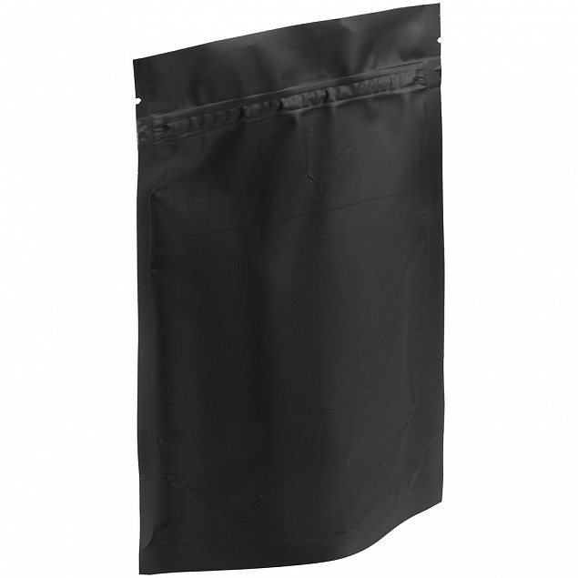 Пакет с замком Zippa XL, черный с логотипом в Самаре заказать по выгодной цене в кибермаркете AvroraStore