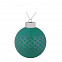 Елочный шар Queen, 8 см, зеленый с логотипом в Самаре заказать по выгодной цене в кибермаркете AvroraStore