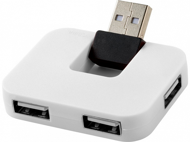 USB Hub «Gaia» на 4 порта с логотипом в Самаре заказать по выгодной цене в кибермаркете AvroraStore