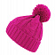 Шапка VOGUE,  ярко-розовый, верх: 100% акрил, подкладка: 100% полиэстер с логотипом в Самаре заказать по выгодной цене в кибермаркете AvroraStore