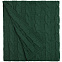 Плед Stille, зеленый с логотипом в Самаре заказать по выгодной цене в кибермаркете AvroraStore