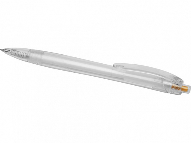 Шариковая ручка Honua из переработанного ПЭТ , прозрачный с логотипом в Самаре заказать по выгодной цене в кибермаркете AvroraStore