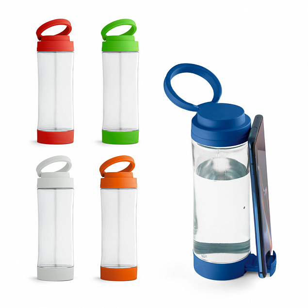 Бутылка для воды стеклянная 500мл с логотипом в Самаре заказать по выгодной цене в кибермаркете AvroraStore
