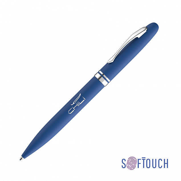 Ручка шариковая "Moon", покрытие soft touch с логотипом в Самаре заказать по выгодной цене в кибермаркете AvroraStore