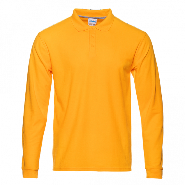 Рубашка поло StanPolo Жёлтый с логотипом в Самаре заказать по выгодной цене в кибермаркете AvroraStore