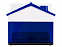 Подставка Милый домик, синий с логотипом в Самаре заказать по выгодной цене в кибермаркете AvroraStore