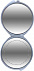Зеркало с логотипом в Самаре заказать по выгодной цене в кибермаркете AvroraStore