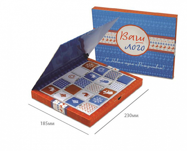 Набор шоколада Choco Book на заказ с логотипом в Самаре заказать по выгодной цене в кибермаркете AvroraStore