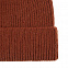 Шапка Bernard, коричневая (терракота) с логотипом в Самаре заказать по выгодной цене в кибермаркете AvroraStore
