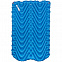 Надувной коврик Static V Double, синий с логотипом в Самаре заказать по выгодной цене в кибермаркете AvroraStore