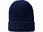 Ives, органическая шапка, темно-синий с логотипом в Самаре заказать по выгодной цене в кибермаркете AvroraStore