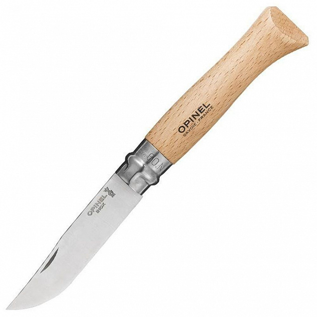 Нож Opinel № 9, дуб с логотипом в Самаре заказать по выгодной цене в кибермаркете AvroraStore