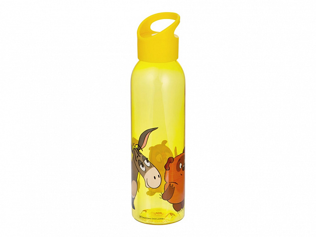 Бутылка для воды «Винни-Пух» с логотипом в Самаре заказать по выгодной цене в кибермаркете AvroraStore