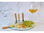 Набор для сыра со стеклянной доской «Gauda» с логотипом в Самаре заказать по выгодной цене в кибермаркете AvroraStore