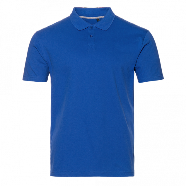 Рубашка поло Рубашка унисекс 04B Синий с логотипом в Самаре заказать по выгодной цене в кибермаркете AvroraStore