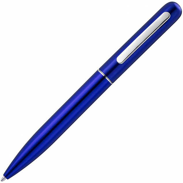 Ручка шариковая Scribo, синяя с логотипом в Самаре заказать по выгодной цене в кибермаркете AvroraStore
