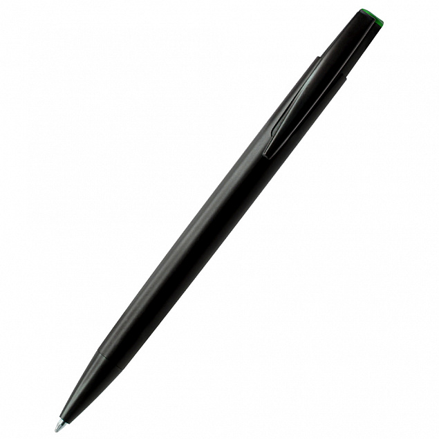 Ручка металлическая Grave шариковая - Зеленый FF с логотипом в Самаре заказать по выгодной цене в кибермаркете AvroraStore