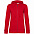 Толстовка на молнии с капюшоном женская BNC Organic, красная с логотипом в Самаре заказать по выгодной цене в кибермаркете AvroraStore