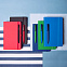 Бизнес-блокнот  "Silky", формат А5,  обложка твердая,  блок в клетку с логотипом в Самаре заказать по выгодной цене в кибермаркете AvroraStore