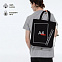 Холщовая сумка «100% Новый год», черная с логотипом в Самаре заказать по выгодной цене в кибермаркете AvroraStore