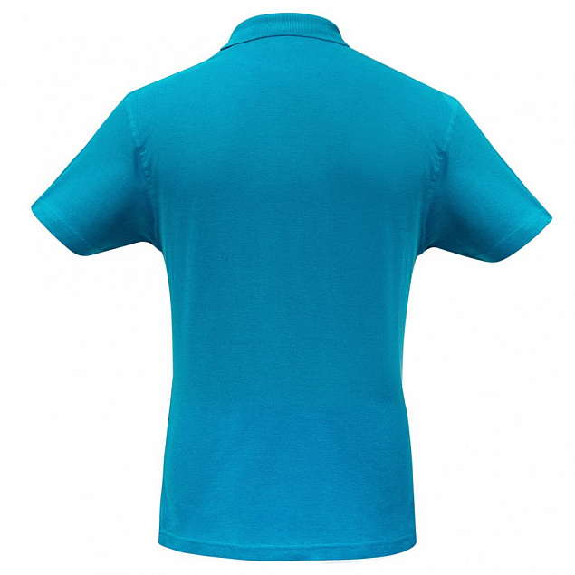 Рубашка поло «Плавали, знаем», бирюзовая с логотипом в Самаре заказать по выгодной цене в кибермаркете AvroraStore