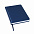 Ежедневник недатированный Bliss, А5,  темно-синий, белый блок, без обреза с логотипом в Самаре заказать по выгодной цене в кибермаркете AvroraStore