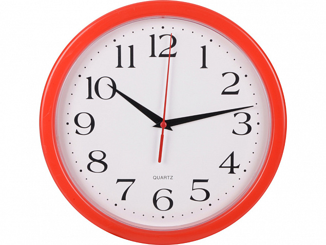 Часы настенные "Attendee" с логотипом в Самаре заказать по выгодной цене в кибермаркете AvroraStore