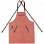Фартук Craft, красно-розовый с логотипом в Самаре заказать по выгодной цене в кибермаркете AvroraStore