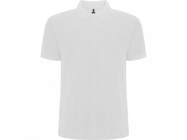 Рубашка поло Pegaso мужская, белый с логотипом в Самаре заказать по выгодной цене в кибермаркете AvroraStore