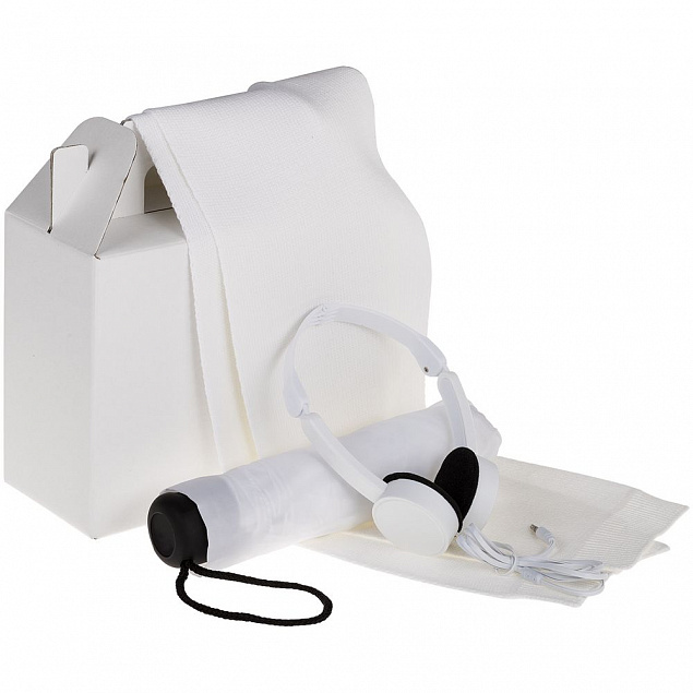 Коробка In Case S, ver.2, белая с крафтовым оборотом с логотипом в Самаре заказать по выгодной цене в кибермаркете AvroraStore