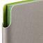 Ежедневник Flexpen, недатированный, серебристо-зеленый с логотипом в Самаре заказать по выгодной цене в кибермаркете AvroraStore