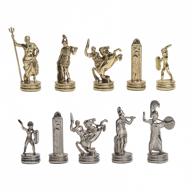 Шахматы "Греческие боги" с логотипом в Самаре заказать по выгодной цене в кибермаркете AvroraStore