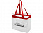 Сумка Hampton, прозрачный/красный с логотипом в Самаре заказать по выгодной цене в кибермаркете AvroraStore