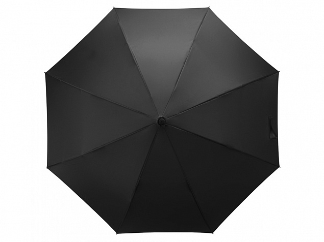 Зонт-трость полуавтомат Wetty с проявляющимся рисунком, черный с логотипом в Самаре заказать по выгодной цене в кибермаркете AvroraStore