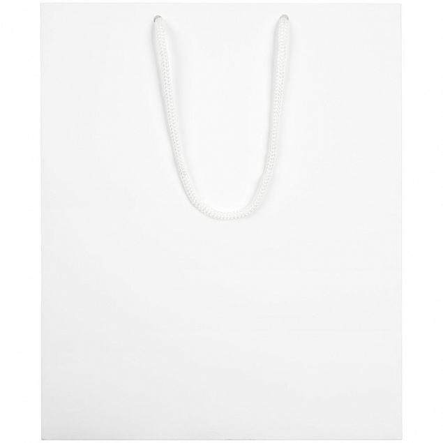 Пакет Ample M, белый с логотипом в Самаре заказать по выгодной цене в кибермаркете AvroraStore