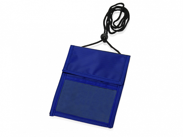 Нагрудное дорожное портмоне со шнурком с логотипом в Самаре заказать по выгодной цене в кибермаркете AvroraStore
