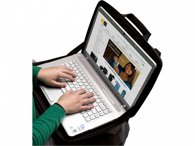 Чехол с ручками и ремешком Case Logic для ноутбука 16 с логотипом в Самаре заказать по выгодной цене в кибермаркете AvroraStore