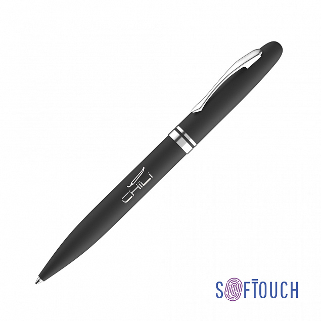 Ручка шариковая "Moon", покрытие soft touch с логотипом в Самаре заказать по выгодной цене в кибермаркете AvroraStore