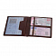 Чехол для документов Classic, коричневый с логотипом в Самаре заказать по выгодной цене в кибермаркете AvroraStore