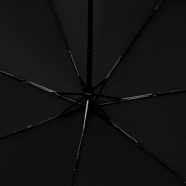 Зонт складной Trend Magic AOC, черный с логотипом в Самаре заказать по выгодной цене в кибермаркете AvroraStore