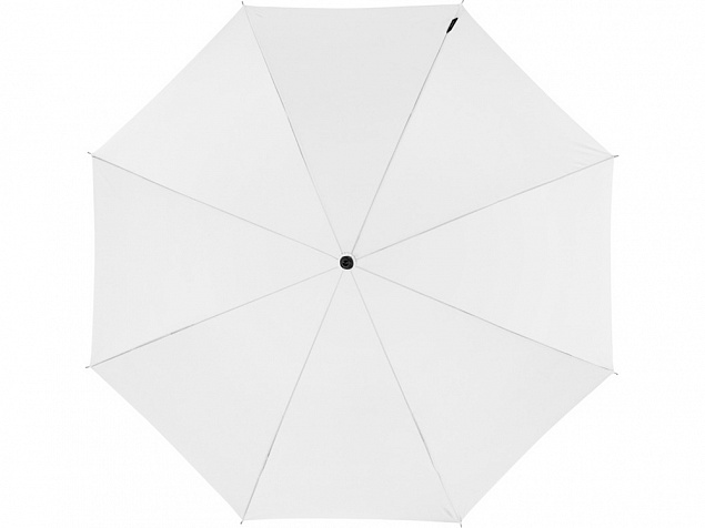 Зонт-трость Arch полуавтомат 23, белый с логотипом в Самаре заказать по выгодной цене в кибермаркете AvroraStore