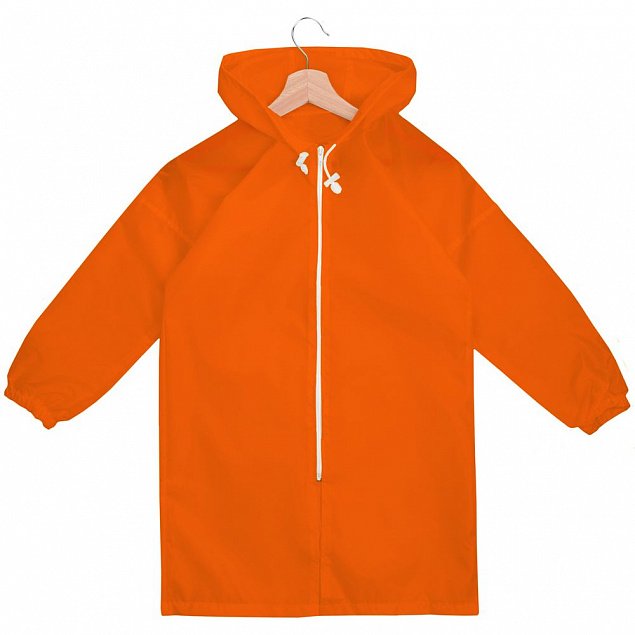 Дождевик детский Rainman Kids, оранжевый неон с логотипом в Самаре заказать по выгодной цене в кибермаркете AvroraStore
