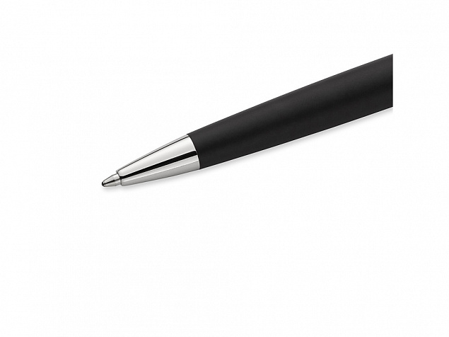 Ручка шариковая Waterman Hemisphere Matt Black CT M, черный матовый/серебристый с логотипом в Самаре заказать по выгодной цене в кибермаркете AvroraStore