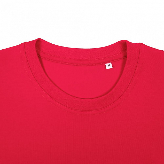 Футболка мужская T-bolka Stretch, темно-красная с логотипом в Самаре заказать по выгодной цене в кибермаркете AvroraStore