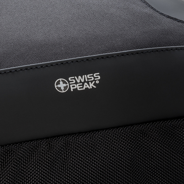 Сумка для ноутбука Swiss Peak, 15", черный с логотипом в Самаре заказать по выгодной цене в кибермаркете AvroraStore