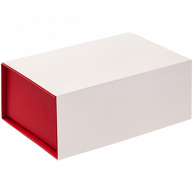 Коробка LumiBox, красная с логотипом в Самаре заказать по выгодной цене в кибермаркете AvroraStore