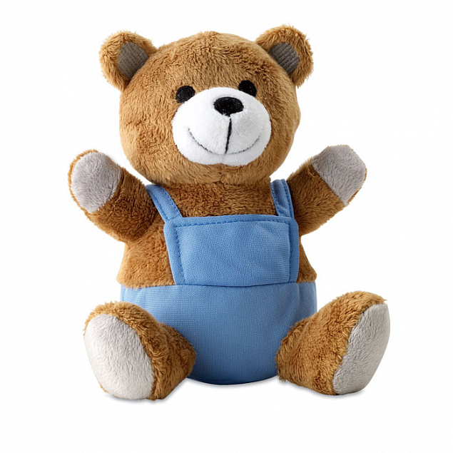 Игрушка Плюшевый медведь с логотипом в Самаре заказать по выгодной цене в кибермаркете AvroraStore