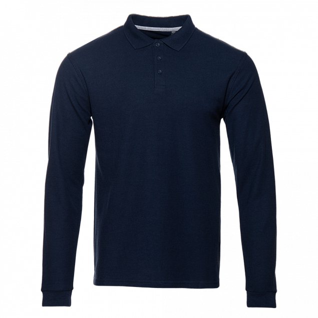 Рубашка поло StanPolo Тёмно-синий с логотипом в Самаре заказать по выгодной цене в кибермаркете AvroraStore